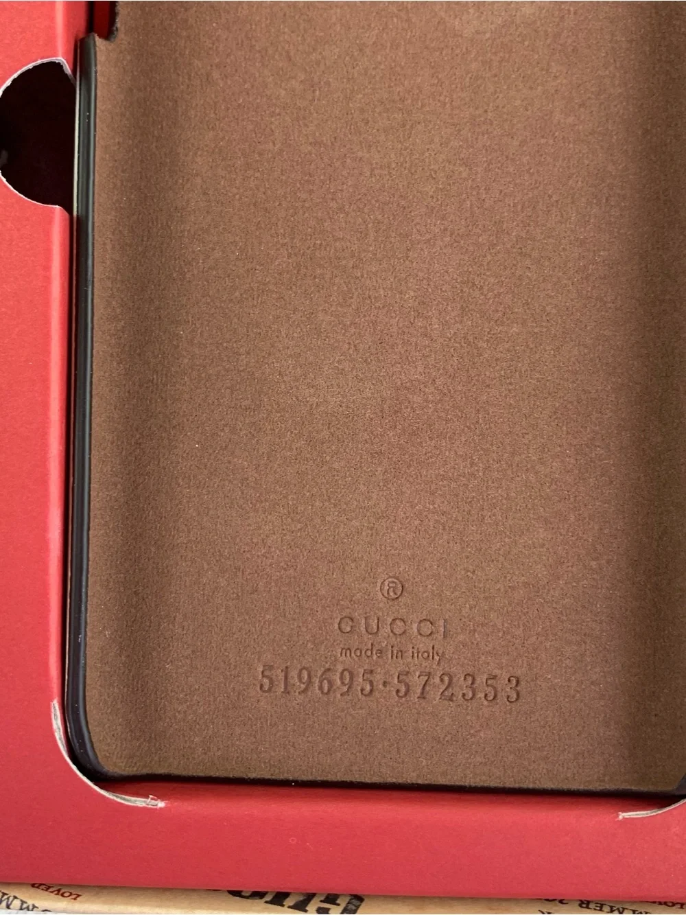 Gucci New Cream‎ & Gold Signature Logo GUCCY iPhone 7 Case